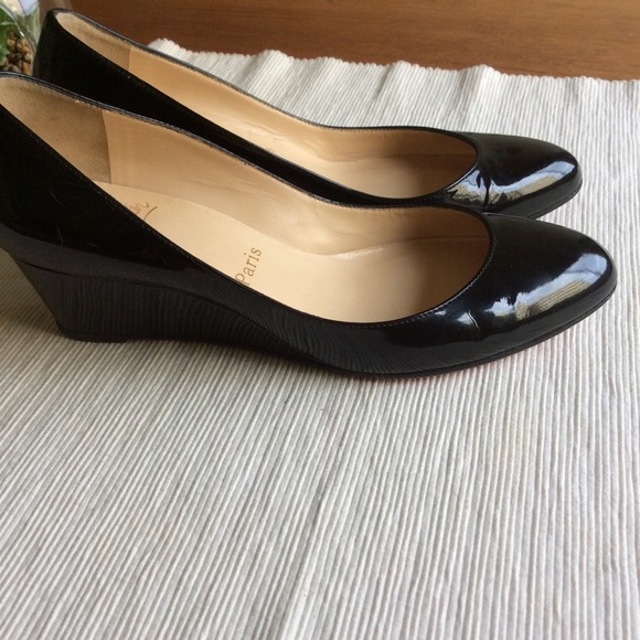 Christian Louboutin Wedge Pumps ❤️ - Picture 4 of 7